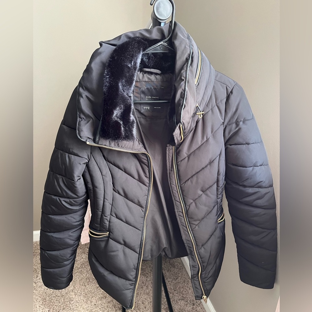 Zara Black Coat